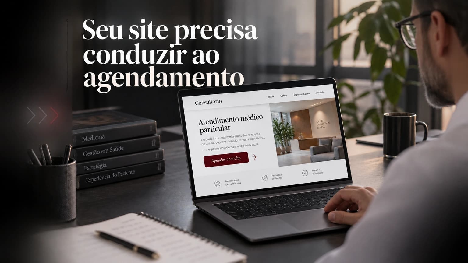 Por que seu site médico não está te trazendo pacientes (e não é culpa do Google)