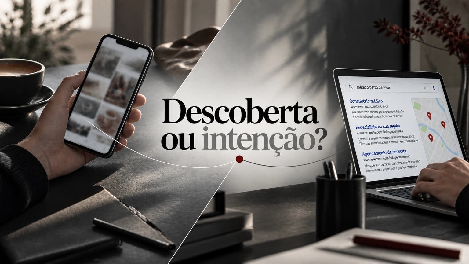 Por que médicos que investem em Google fecham mais pacientes do que os que vivem no Instagram