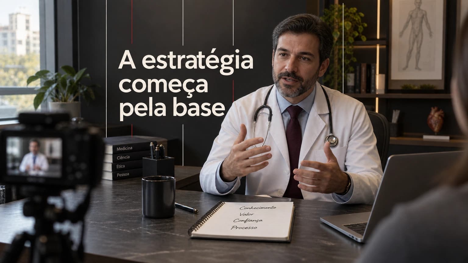 Os 4 pilares do marketing médico que toda estratégia séria precisa ter