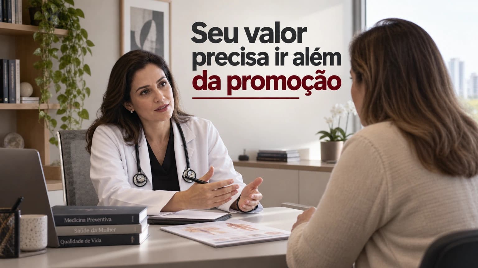Por que promoção contínua está impedindo o crescimento do seu consultório