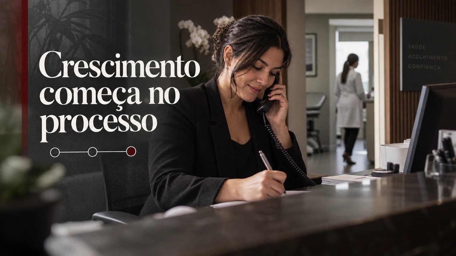 Como transformamos um consultório travado em uma máquina de previsibilidade (estudo de bastidores)