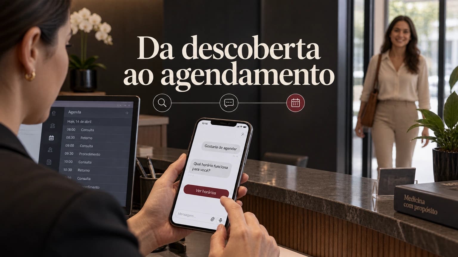 Você não precisa de mais seguidores. Você precisa de um sistema que transforma desconhecidos em pacientes
